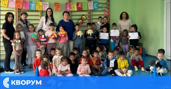 "Спортът е здраве": Весел детски празник обедини градините от община Ситово