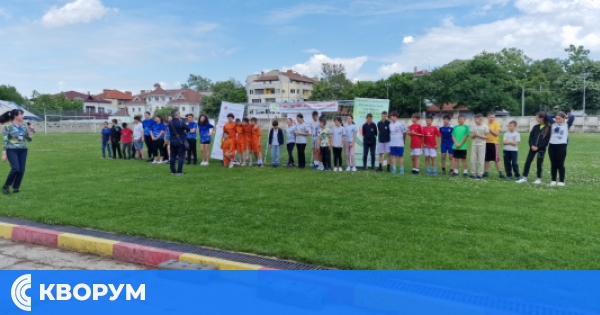 Ученици от Силистра казаха "Не" на тютюнопушенето чрез спорт