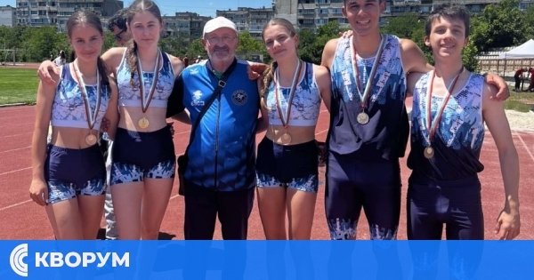 Силистренските атлети от "Олимп-97" с отлично представяне на турнира "Ден на бягането" във Варна