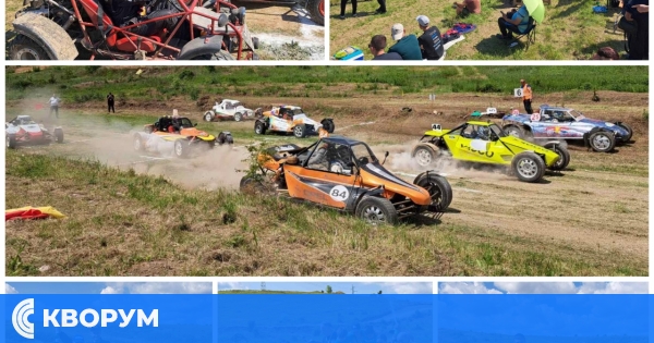 Адреналин и рев на мотори на пистата в Калипетрово – Автокрос шоу 2025