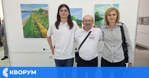 Йоан Недков откри втора самостоятелна изложба в Художествената галерия в Силистра