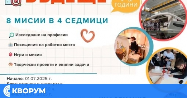 "Лятна мисия: Бъдеще" стартира в Центъра за кариерно ориентиране – Силистра