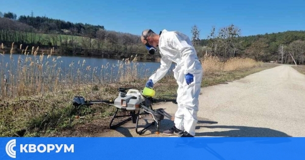 Пръскане срещу комари в Община Силистра на 6 и 7 юни