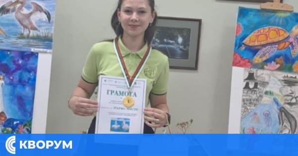 Първо място за Никол Ангелова от ОУ "Отец Паисий" – Силистра в национален литературен конкурс
