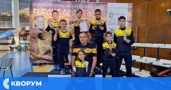 Карате клуб "Шото-Витяз" – Силистра с впечатляващо представяне на международния турнир "Бургус Опън"