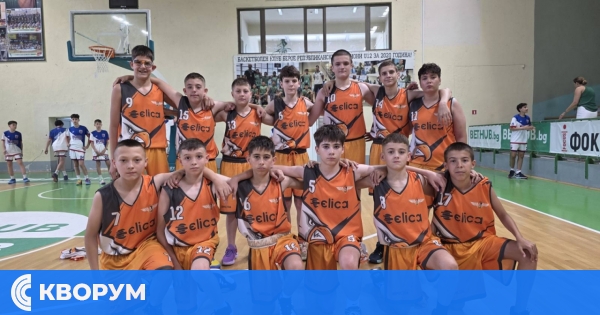 БК "Доростол" с категорична победа над "Берое" в полуфиналите за 5-8 място на държавния финал U13 в Стара Загора