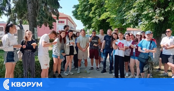 Студенти от Софийския университет посетиха Проф. Иширково в чест на акад. Анастас Иширков