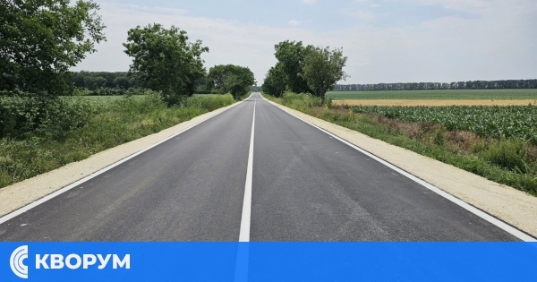 Завърши реконструкцията на ключов пътен участък между село Босна и общинската граница Главиница–Ситово