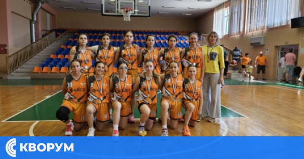 Сребърни медали за БК "Доростол" – Силистра от финалите на държавното първенство за момичета до 14 години