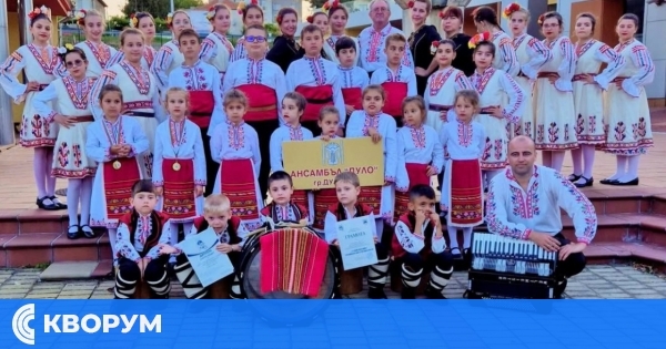 Златен медал за Танцова академия "ДУЛО" – Дулово от Националния събор на читалищата в Бяла