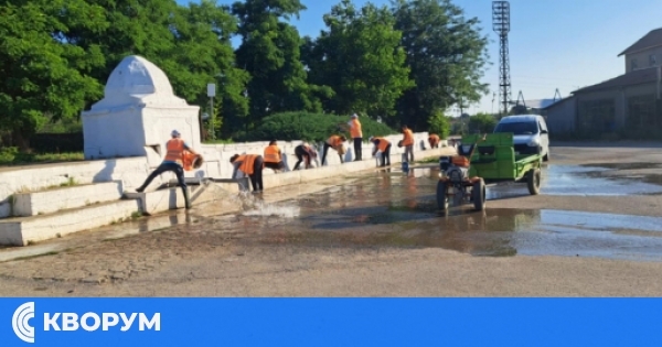 Почистена е гравитачната чешма в град Главиница