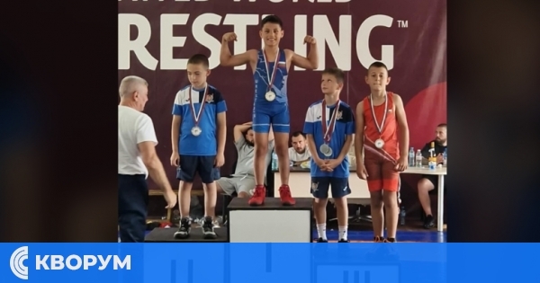 Силистренски талант с блестящо представяне на турнира по свободна борба в Устина