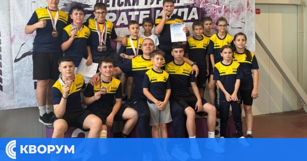 Карате клуб "Шото-Витяз" – Силистра с 9 медала от националния турнир "Карате купа ЕТЪР" във Велико Търново