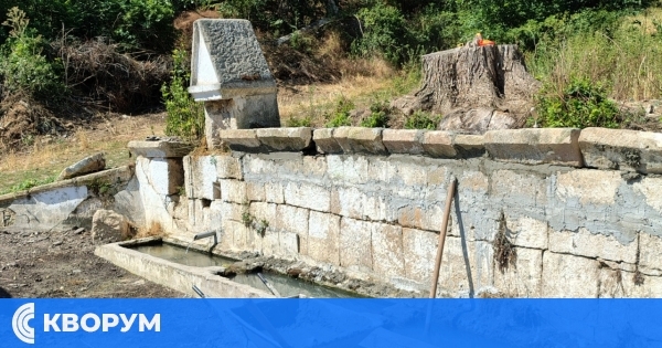 В село Средище възстановяват чешма като част от ново място за отдих