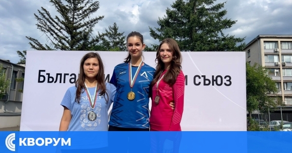 Бронз за Изабел Йовчева от Спортно училище "Дръстър" на държавното първенство по спортна стрелба