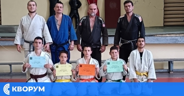 Млади джудисти от СК "Багаин" – Силистра с успех на изпит за ученически степени