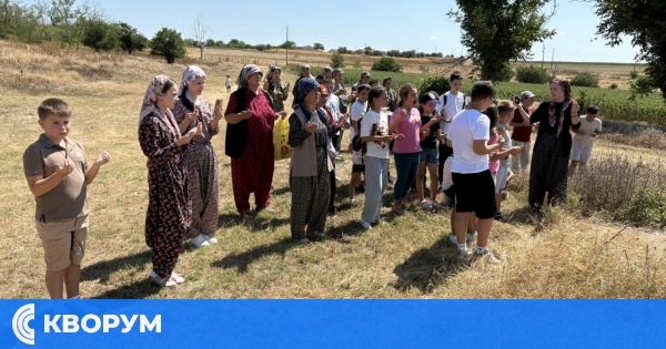 С молитва за спасителен дъжд в село Полковник Таслаково