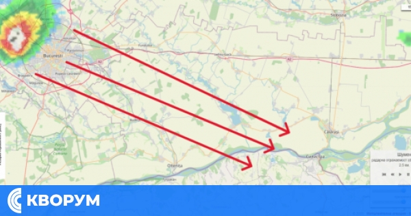 Суперклетка над Букурещ се движи към Силистра – очаква се буря с градушки