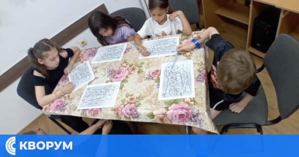 Детското лято продължава с ентусиазъм във филиала на РБ "Партений Павлович" в Силистра