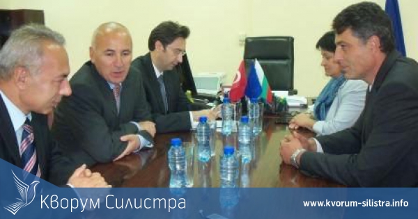 Областният управител на Силистра Николай Димов се срещна с посланика на Турция у нас Исмаил Арамаз