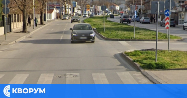 Кола блъсна пешеходец на зебра в Силистра