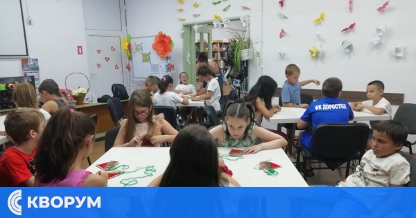 Сърца в цветовете на родината – децата от "Лято в библиотеката" творят с усърдие и вдъхновение