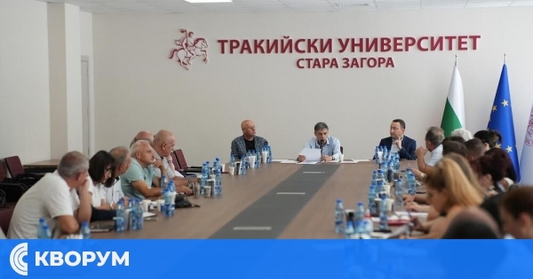 Новото ректорско ръководство на Тракийския университет с поглед към Силистра