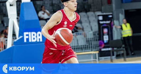 Михаил Калинов от Силистра и още 11 таланта ще представят България на Европейското по баскетбол до 18 години в Белград