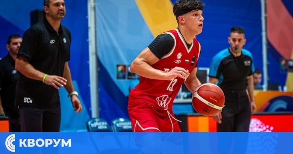 Михаил Калинов с важен принос при достойното представяне на България срещу Израел на старта на Евробаскет U18