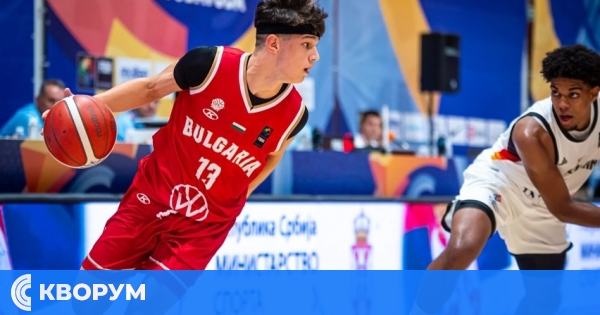 България с първа победа на Евробаскет U18 – Михаил Калинов с ключов принос при триумфа над Германия