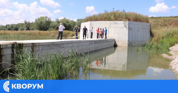 Нови съоръжения ще осигурят свежи води от Дунав към езерото Сребърна