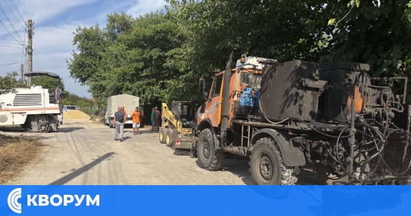 Община Тутракан започна мащабни ремонти на улици и пътища в града и селата