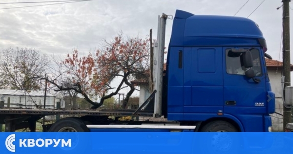 ТИР DAF се продава на търг от НАП - Силистра