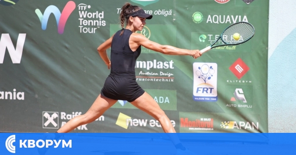 Лидия Енчева отпадна на четвъртфиналите в Отопени, предстои ѝ полуфинал на двойки