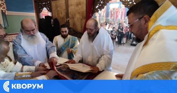 Петима дарители удостоени с орден "Св. Дасий Доростолски" при освещаването на храм в Айдемир