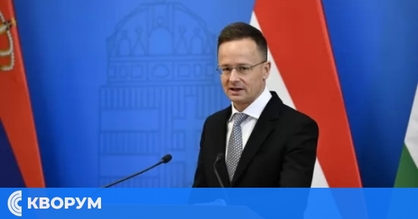 Петер Сиярто: Европейската комисия се прострелва сама в крака, запазвайки мълчание за ударите по тръбопровода "Дружба"