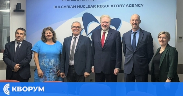 Екип от Комисията за ядрено регулиране на САЩ в България за срещи по проекта АЕЦ "Козлодуй"
