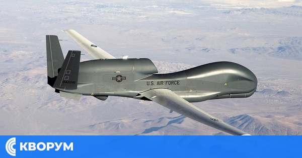 Американски военен дрон летя над Силистра в рамките на операция срещу Северния флот на Русия