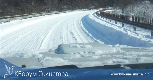 Спират движението на товарни автомобили по главен път Русе–Силистра