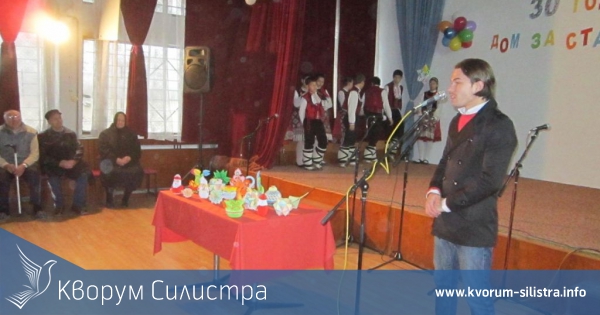 Жени и Младежи от ГЕРБ – Силистра - със съвместен поздрав в Дома за стари хора – Силистра