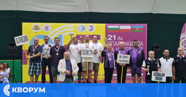 Силистренските учители станаха шампиони по шахмат на XXI Национална спартакиада