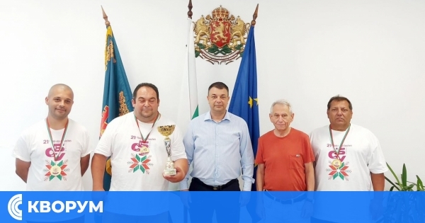 Александър Сабанов: Гордеем се със златните медали на учителите от Силистра