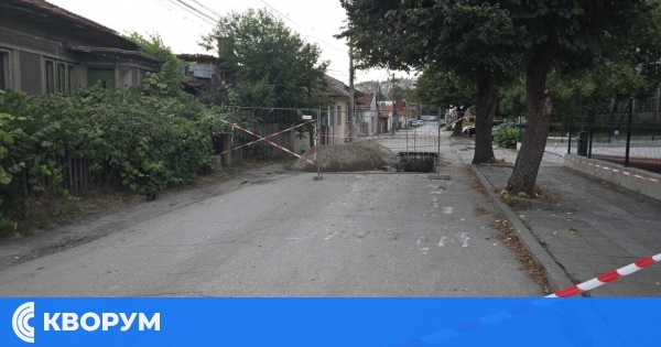 Ремонт на ВиК затвори улица "Хаджи Димитър" в Силистра