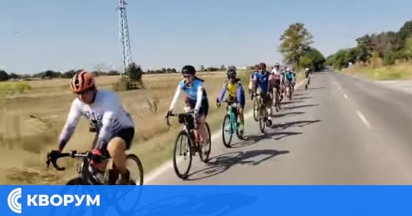 Румънският "Дунав Ултра" велосипедeн влак преминава през Силистра