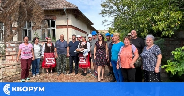 Първа копка на център за резидентна грижа "Васил Левски" в село Гарван
