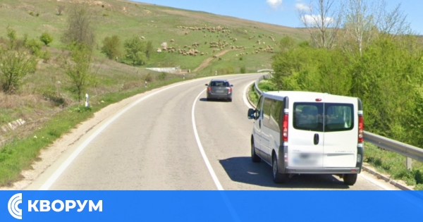 Пътно произшествие на околовръстния път на Тутракан: автомобил се преобърна извън пътното платно