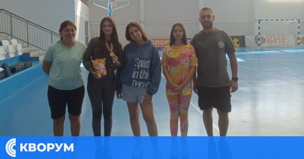 Златен медал за СУ "Дръстър" на международния турнир "GOLDEN SHOT" във Варна