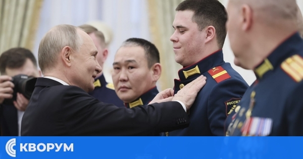 Путин: Ветераните от войната в Украйна – бъдещите лидери на Русия