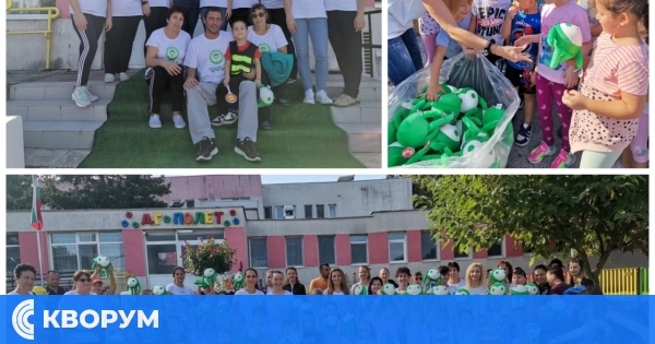ДГ "Полет" – Тутракан се включи в кампанията "Да изчистим България заедно"