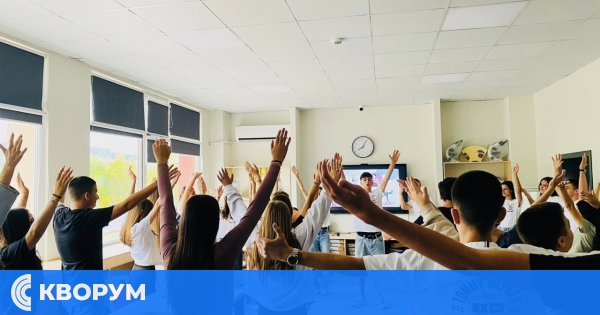 ЕГ "Пейо Яворов" – Силистра с открит урок за здравословен начин на живот